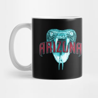 Arizona Fangs Teal Mug